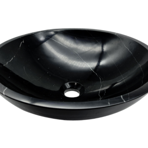 Umivalnik iz marmorja Nero Marquinia ART# NM01