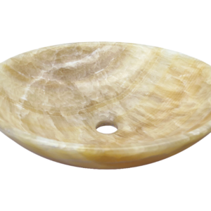 Umivalnik iz marmorja Yellow Onyx ART# YOP01